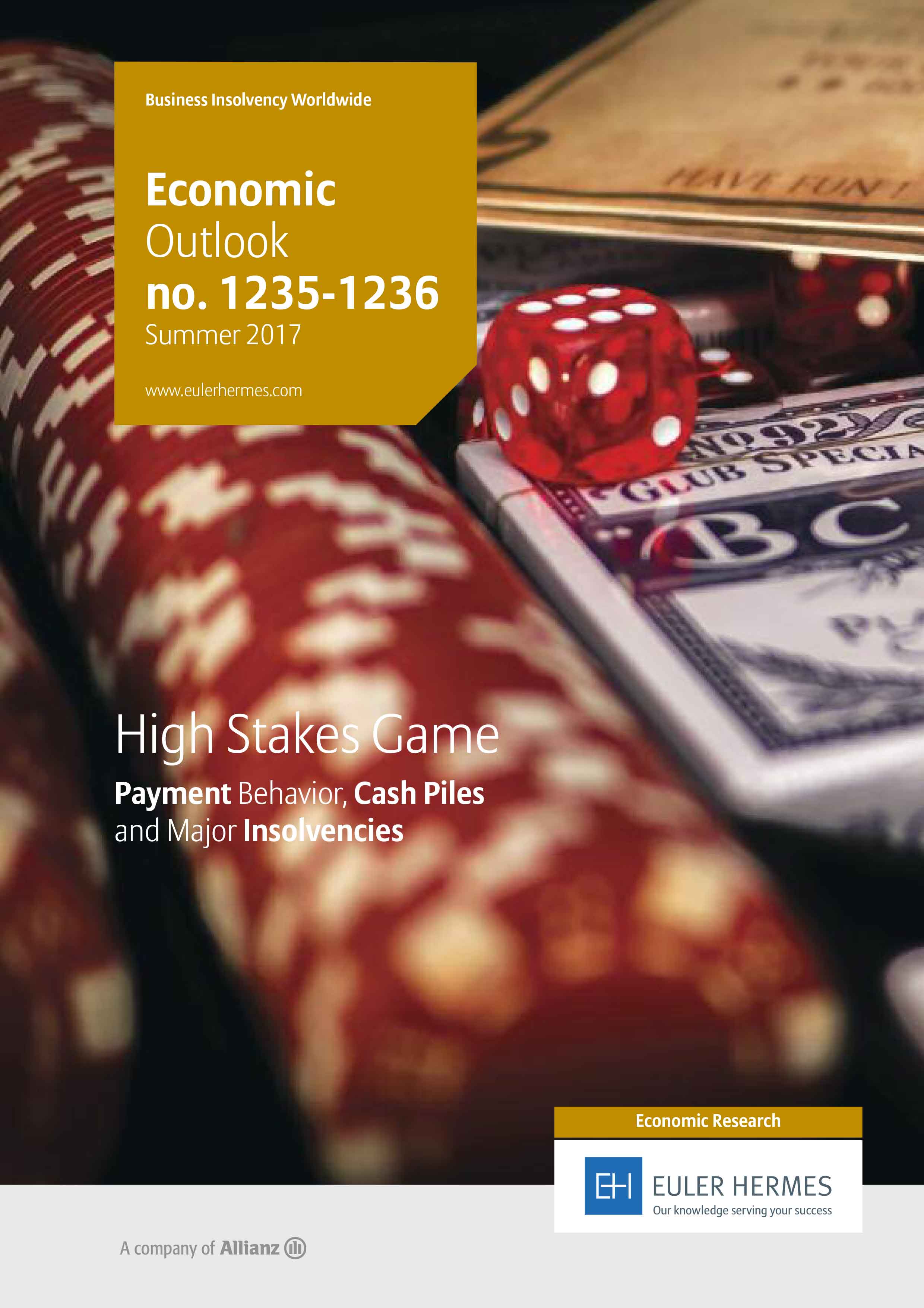High Stakes Game - Payment Behavior, Cash Piles and Major Insolvencies