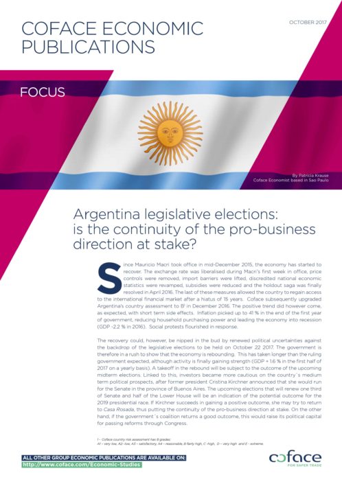 Argentina legislative elections: is the continuity of the pro-business direction at stake?