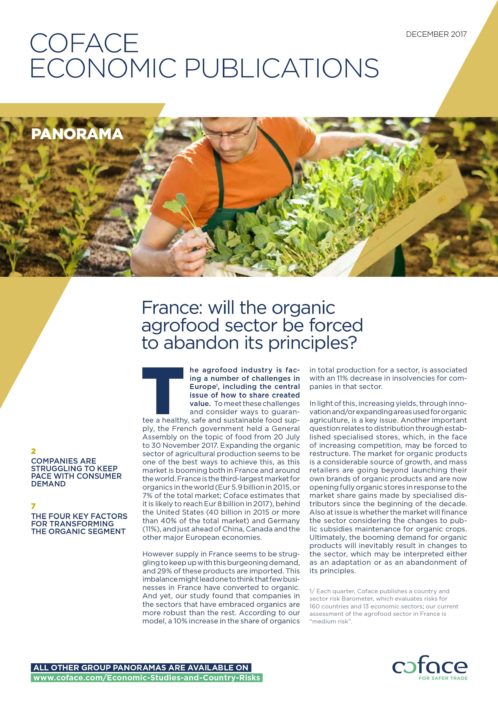 France: will the organic agrofood sector be forced to abandon its principles?
