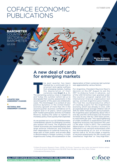 A new deal of cards for emerging markets