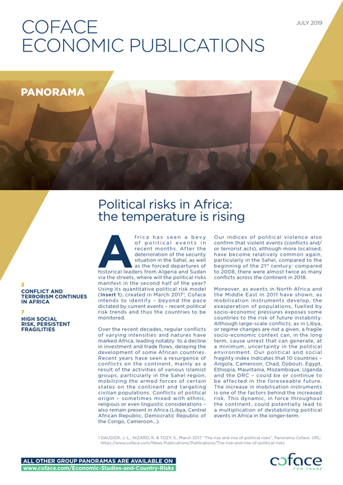 Political risks in Africa: the temperature is rising